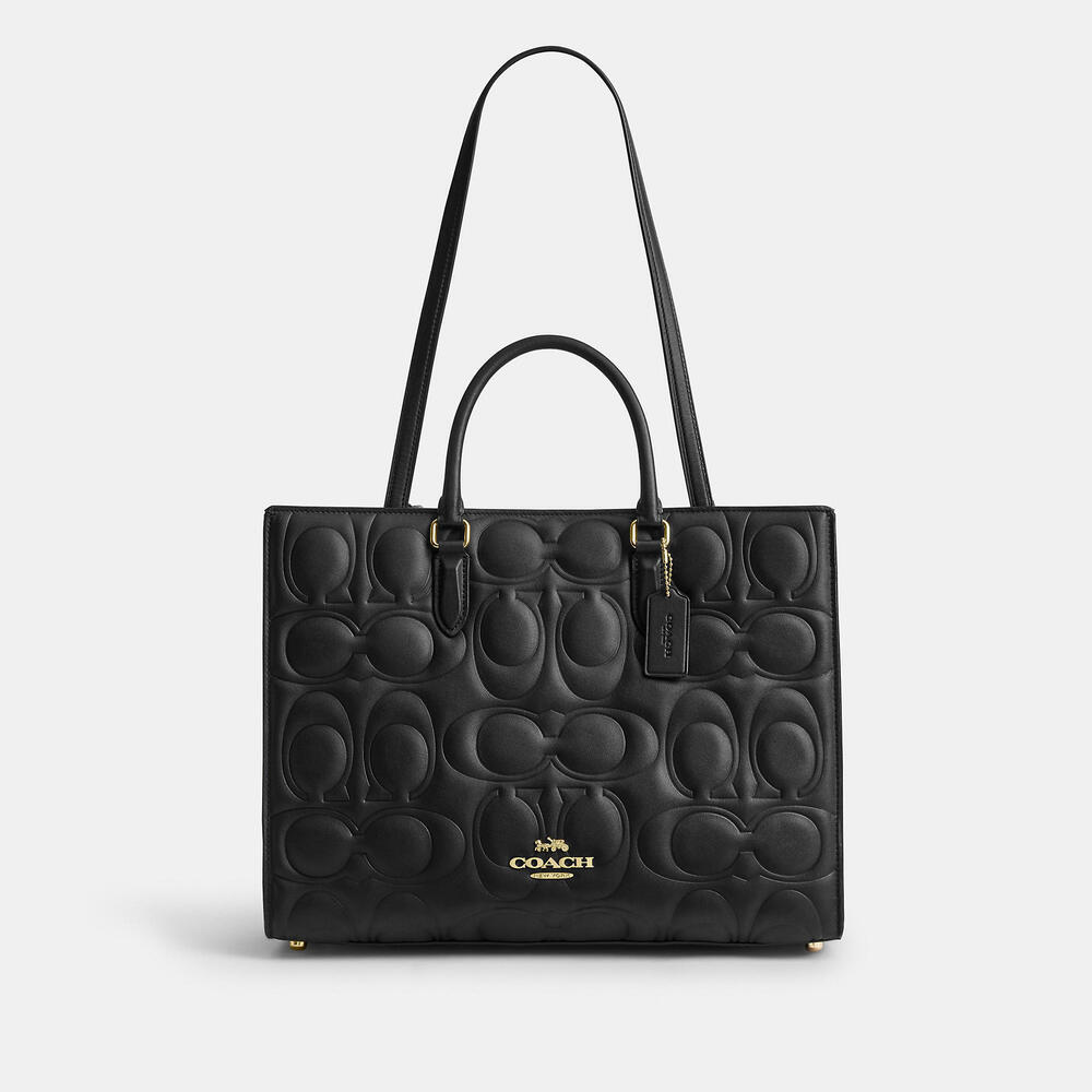 Coach Outlet Maggie Tote Bag In Leather
Do not have the second strap to the bag!
